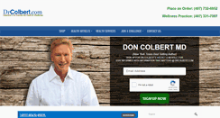 Desktop Screenshot of drcolbert.com